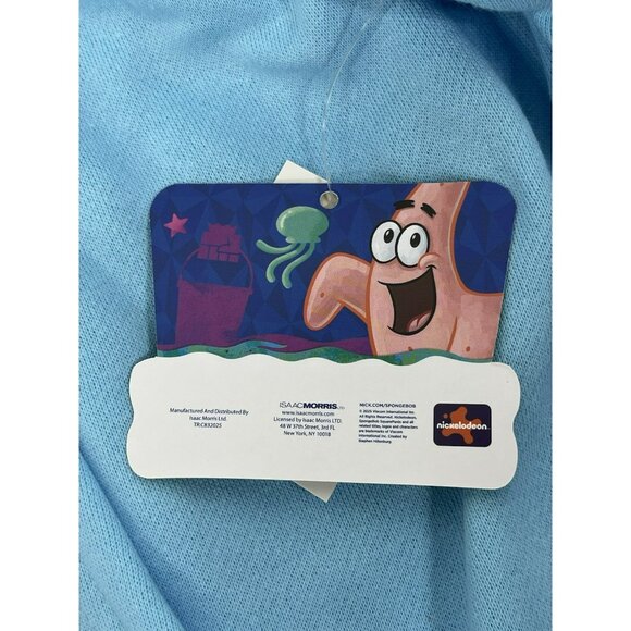 SpongeBob SquarePants Womens Large Graphic Hoodie Blue - Picture 13 of 13